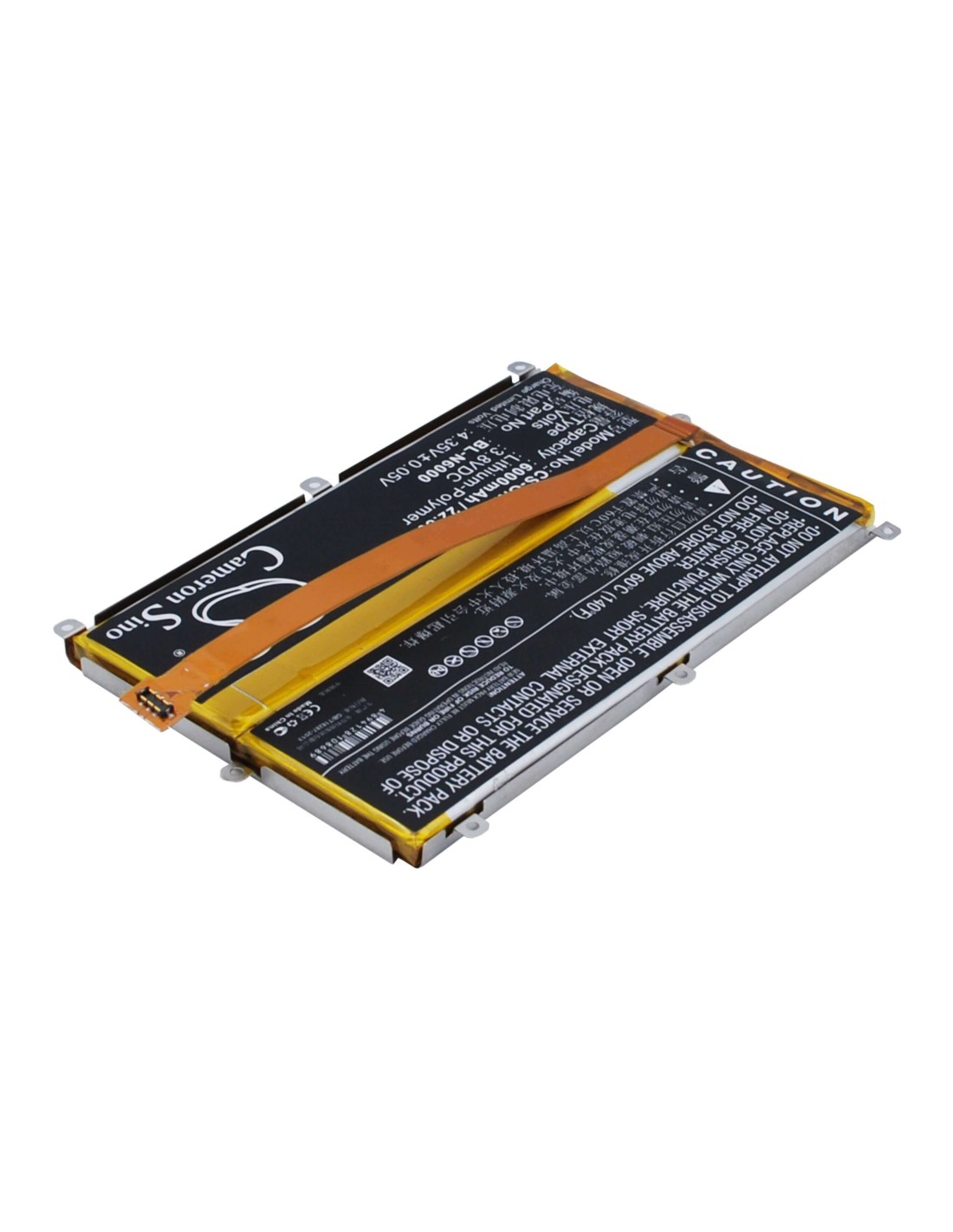 Battery for GIONEE M5 3.8V, 6000mAh - 22.80Wh