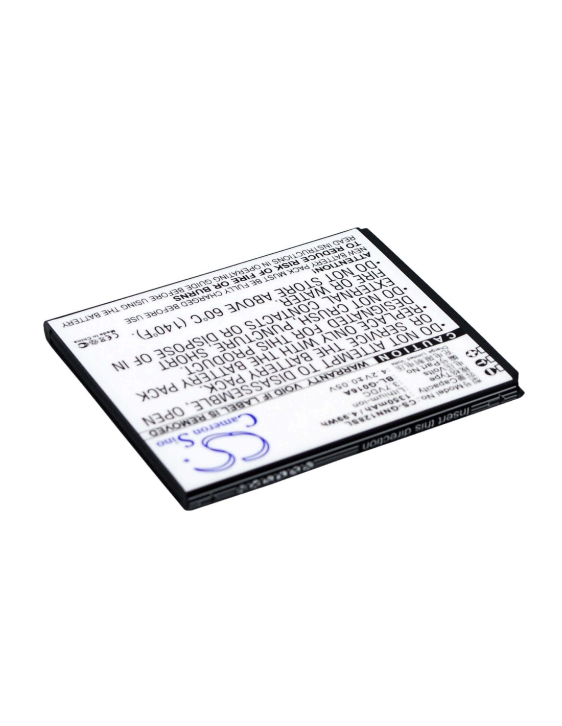 Battery for GIONEE GN128 3.7V, 1350mAh - 5.00Wh