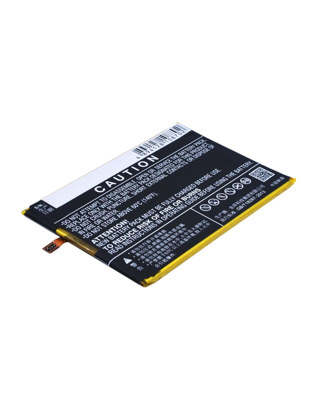 Battery for GIONEE ELIFE S5.5L, GN9000L 3.8V, 2450mAh - 9.31Wh