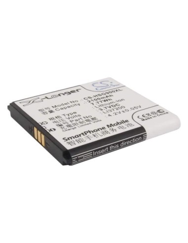 Battery for Hisense HS-EG900 3.7V, 2100mAh - 7.77Wh
