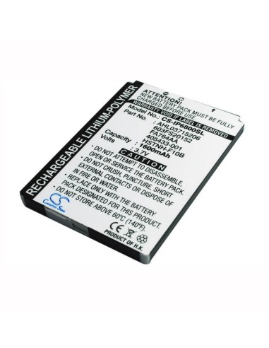 Battery for HP iPAQ rw6800, iPAQ rw6815, iPAQ rw6818 3.7V, 1600mAh - 5.92Wh