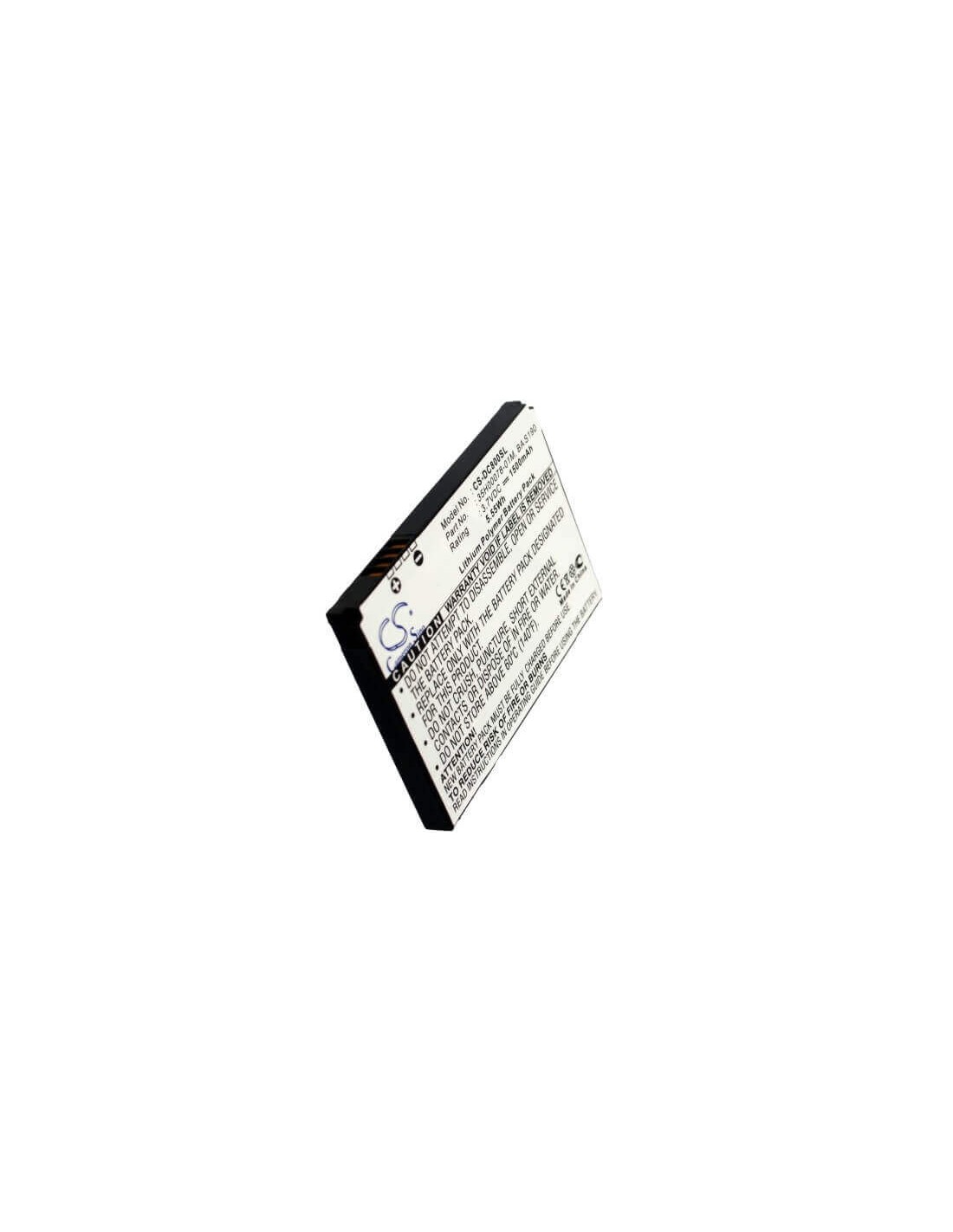 Battery for HTC P4350, P4351, Herald 100 3.7V, 1500mAh - 5.55Wh