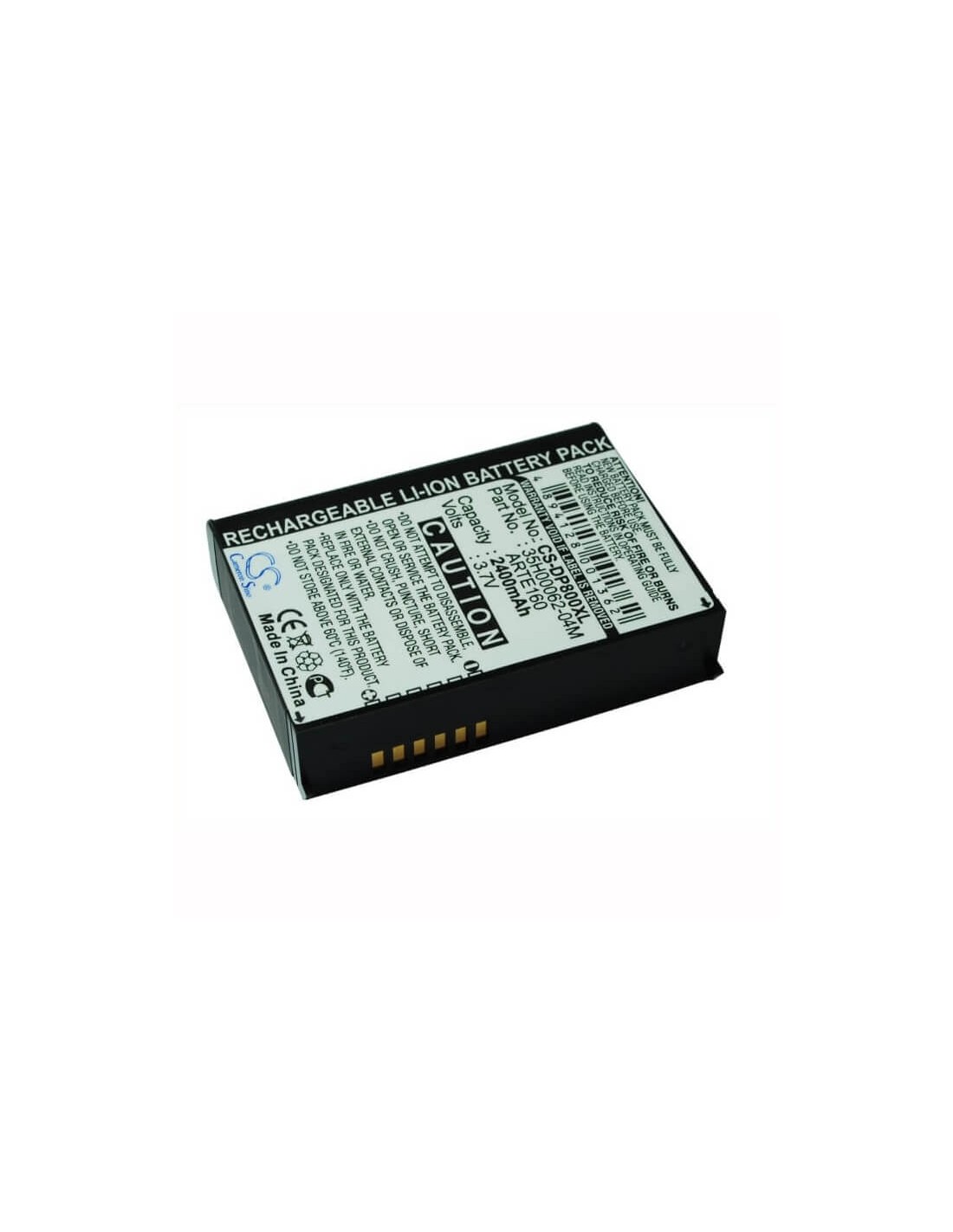 Battery for HTC P3300, P3350, Artemis 3.7V, 2400mAh - 8.88Wh