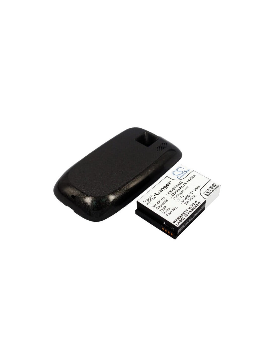 Battery for HTC Touch Viva, Opal, Opal 100 3.7V, 2200mAh - 8.14Wh