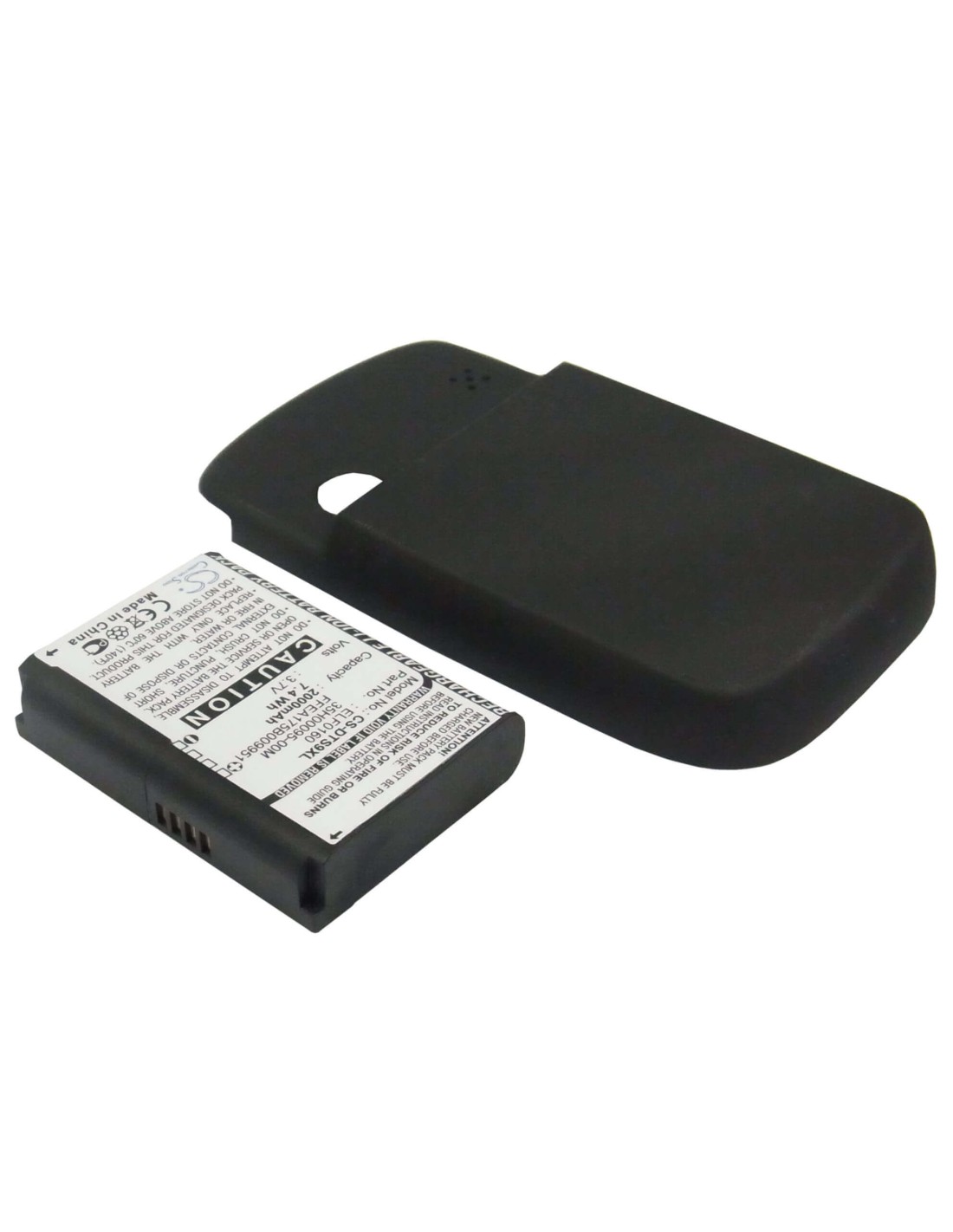 Battery for HTC Touch P3450 3.7V, 2000mAh - 7.40Wh