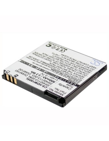 Battery for HTC Diamond, Touch Diamond, Diamond 140 3.7V, 900mAh - 3.33Wh
