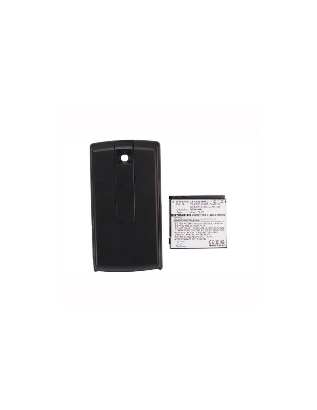 Battery for HTC Touch Diamond P3702, Touch Diamond P3701, Touch Diamond P3051 3.7V, 1800mAh - 6.66Wh