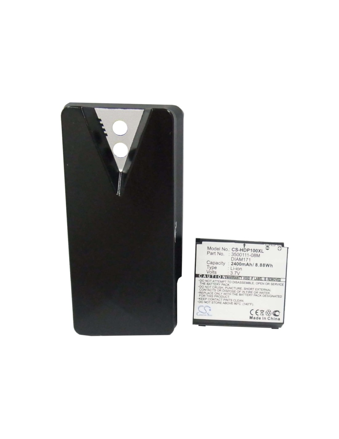 Battery for HTC Touch Pro, TyTN III, Herman 3.7V, 2400mAh - 8.88Wh