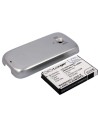 Battery for HTC Touch Pro 2, Touch Pro II, T7373, silver back cover 3.7V, 2800mAh - 10.36Wh