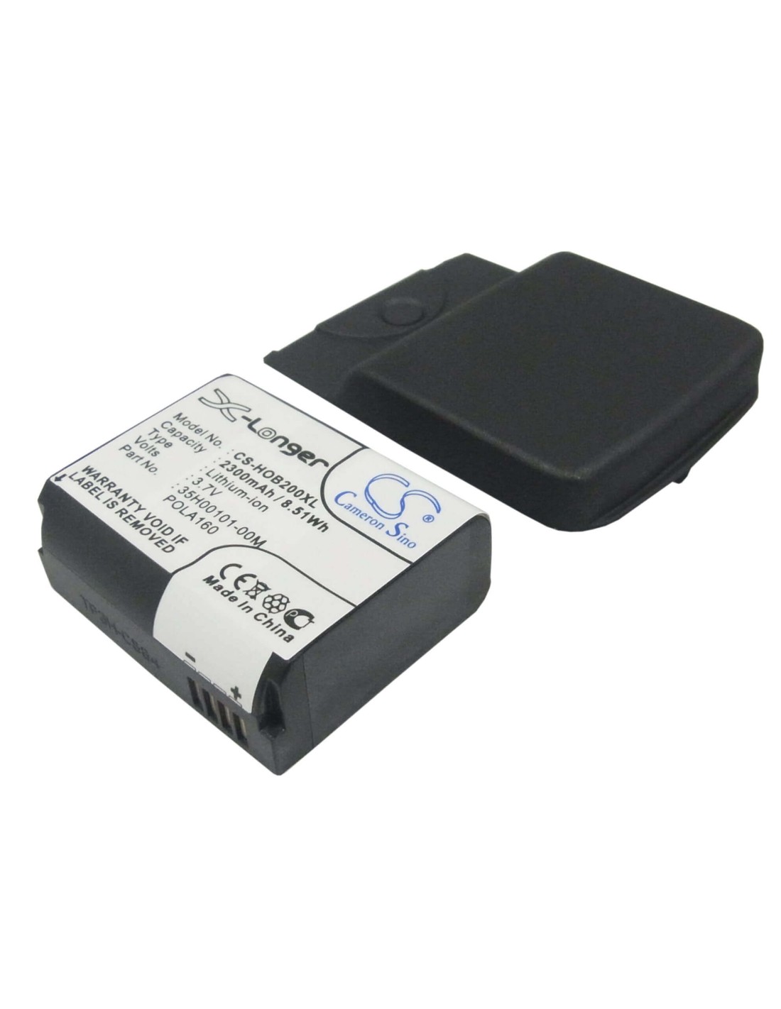 Battery for HTC Touch Find, Polaris 200 3.7V, 2300mAh - 8.51Wh