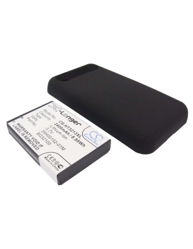Battery for HTC Incredible S, Incredible S S710E, S710E 3.7V, 2400mAh - 8.88Wh