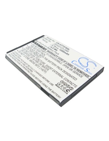 Battery for HTC 7 Pro, T7576 3.7V, 1200mAh - 4.44Wh