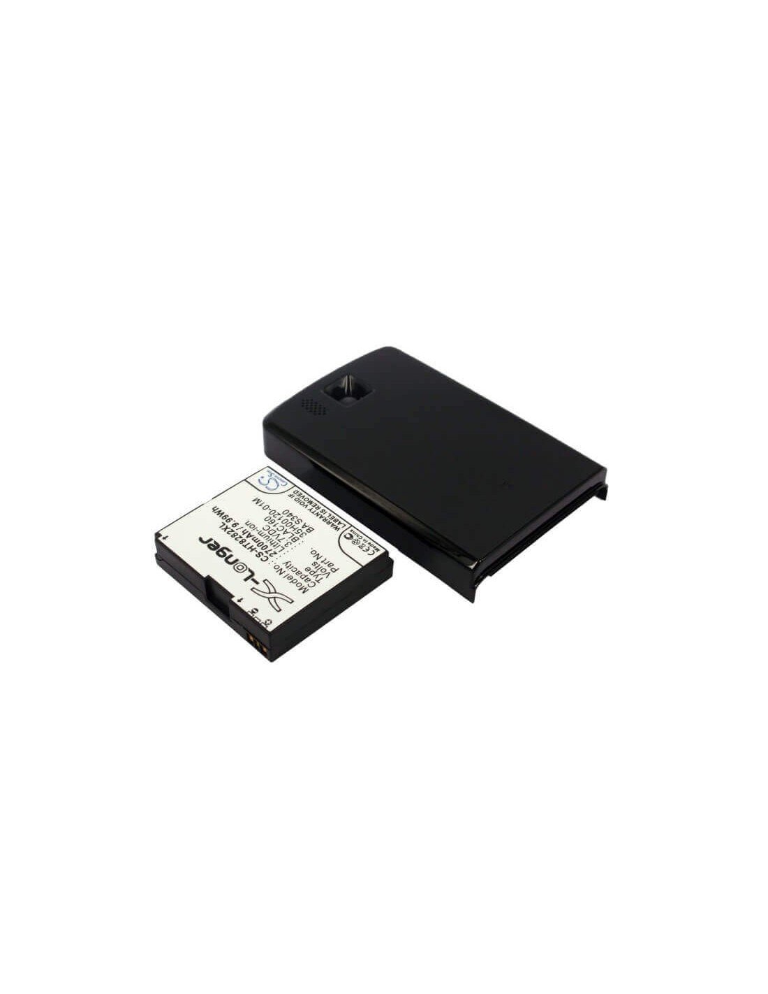 Battery for HTC Touch Pro HD, Touch HD, BLAC100 3.7V, 2700mAh - 9.99Wh