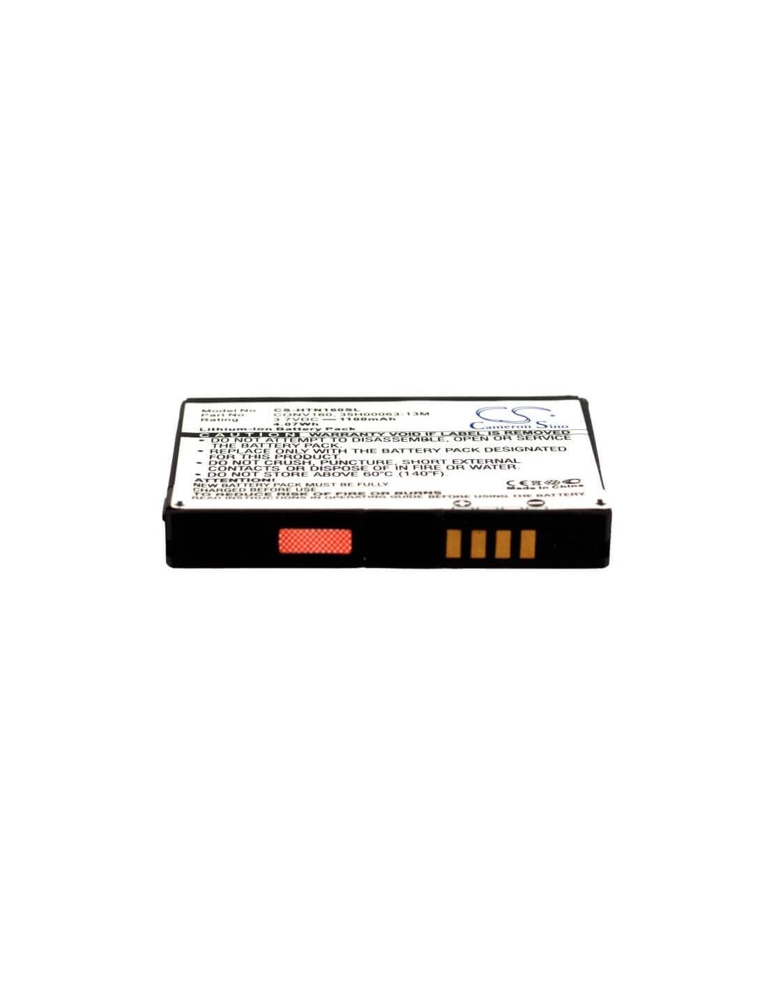 Battery for HTC H4242, Converse 100 3.7V, 1100mAh - 4.07Wh