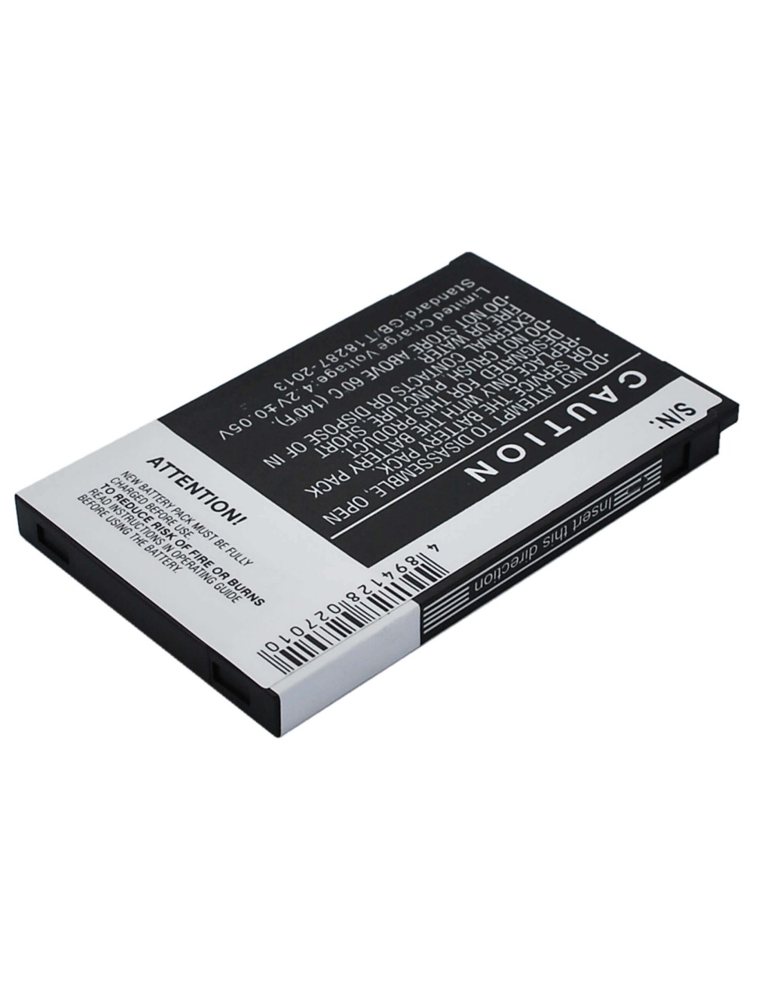 Battery for HTC Touch Dual 850, Touch Dual P5310, Neon 200 3.7V, 1350mAh - 5.00Wh