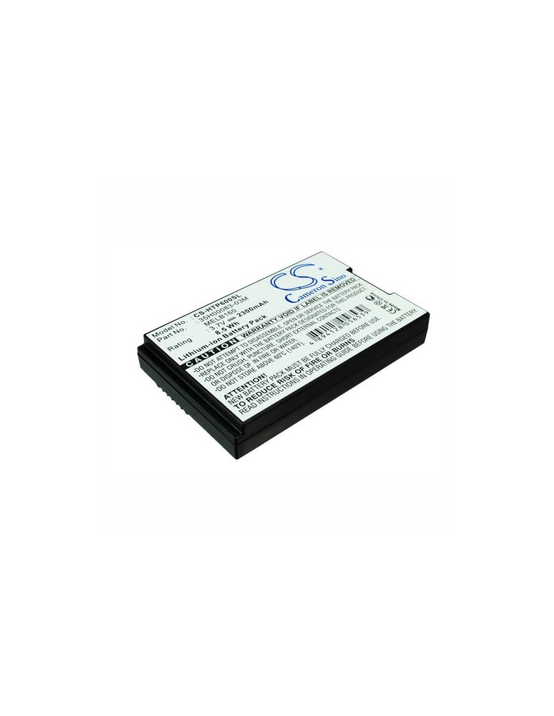Battery for HTC P6000 Census 3.7V, 2300mAh - 8.51Wh