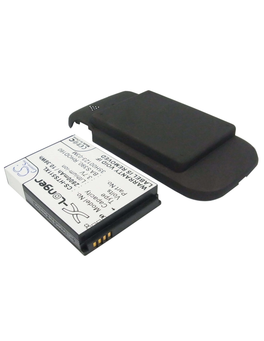 Battery for HTC Snap, S511 3.7V, 2800mAh - 10.36Wh