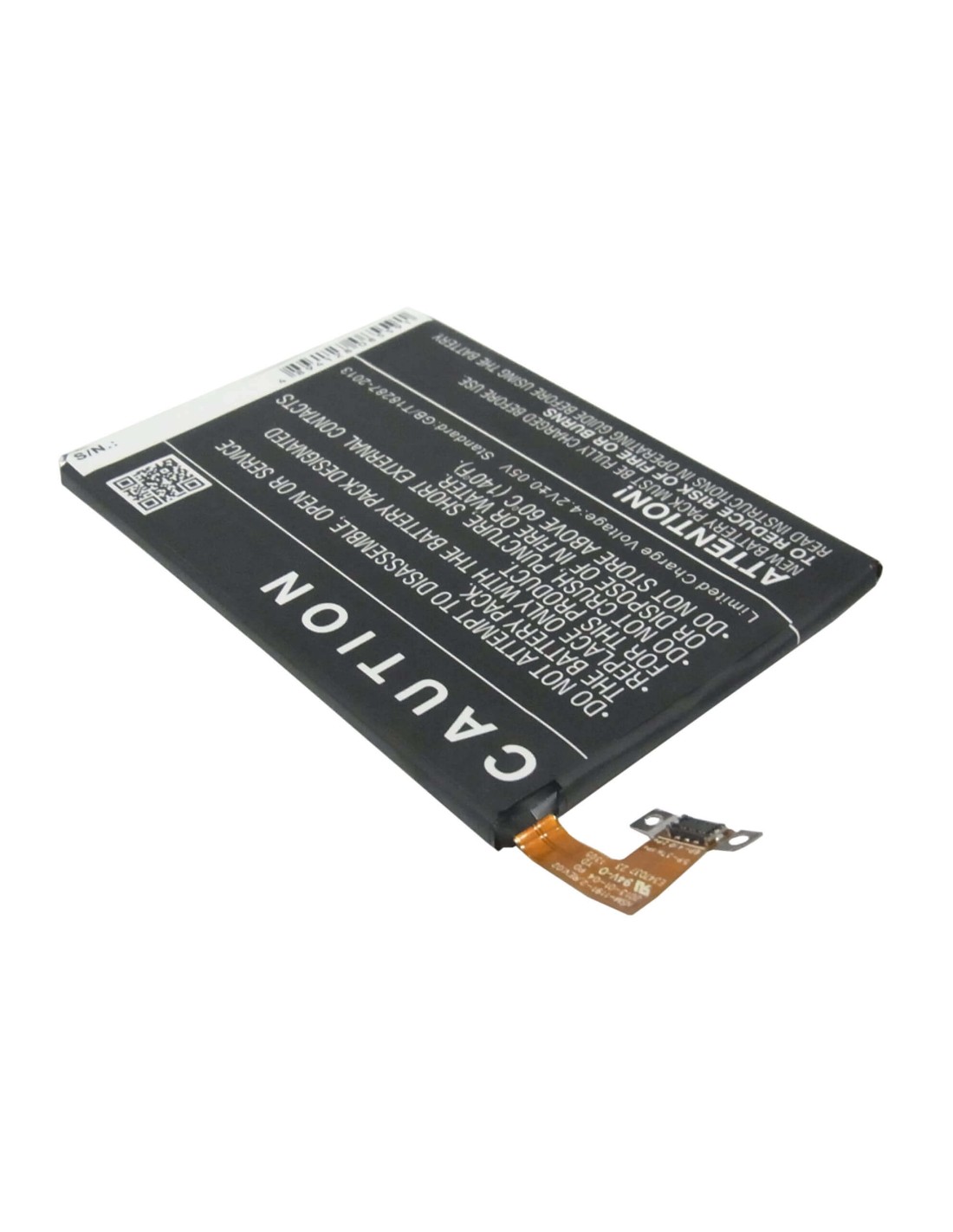 Battery for HTC Butterfly S, DLX PLUS, Butterfly S 9060 3.8V, 3200mAh - 12.16Wh