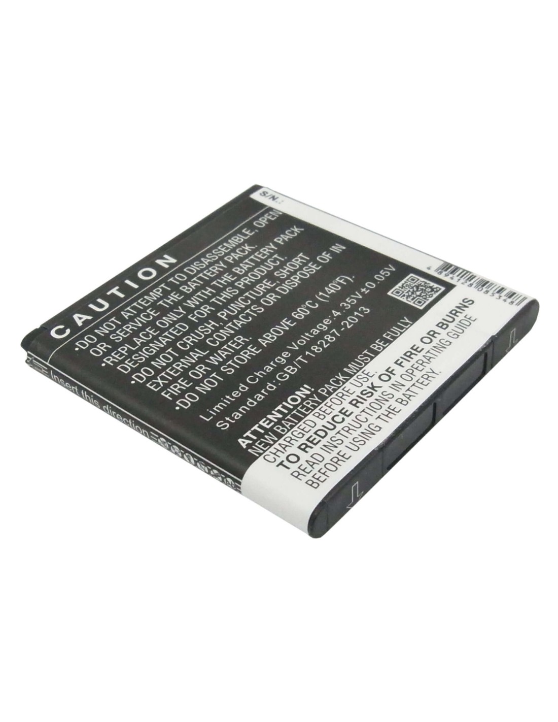 Battery for HTC Desire 300, Desire 301, Desire 301e 3.8V, 1650mAh - 6.27Wh