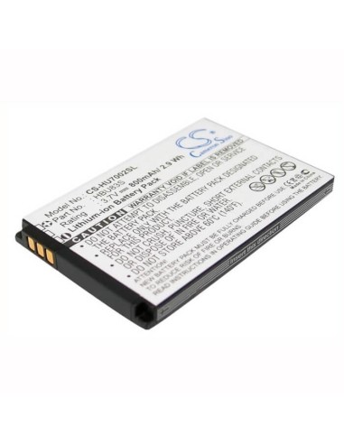 Battery for Huawei G7002, C288S, C2205 3.7V, 800mAh - 2.96Wh