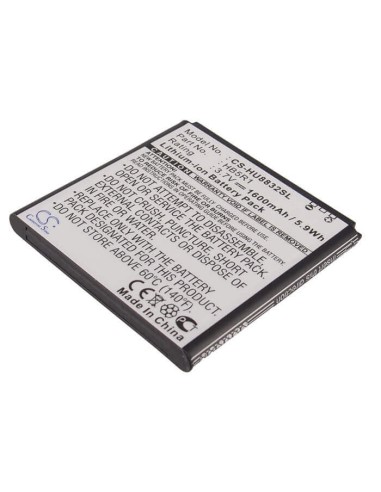 Battery for Huawei U8832, U8832D, U8520 3.7V, 1600mAh - 5.92Wh