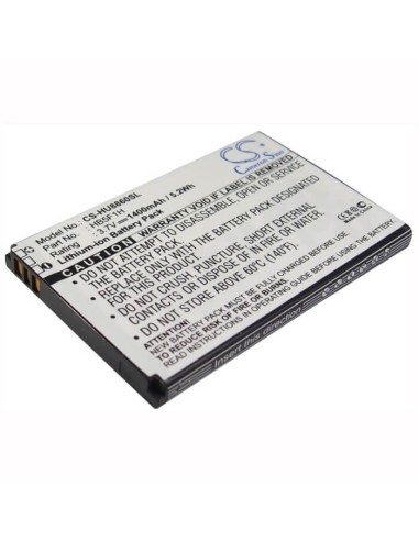 Battery for Huawei U8860, Honor, M886 3.7V, 1400mAh - 5.18Wh
