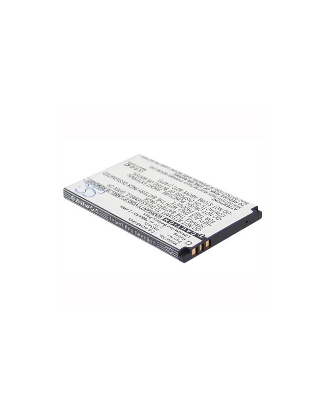 Battery for Huawei Calidad, G7206, Modelo 3.7V, 700mAh - 2.59Wh