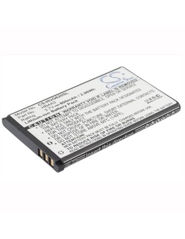 Battery for Huawei G6620, T1201, T1209 3.7V, 800mAh - 2.96Wh