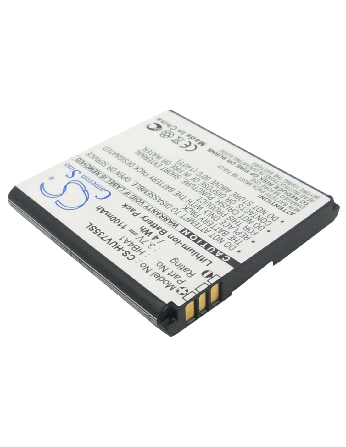 Battery for Huawei U6100, V735, V736 3.7V, 1100mAh - 4.07Wh