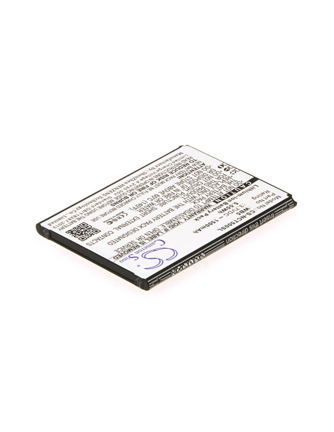 Battery for INQ Cloud Touch 3.7V, 1500mAh - 5.55Wh