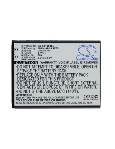 Battery for K-Touch T90 3.7V, 1600mAh - 5.92Wh