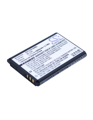 Battery for Lenovo TD16 3.7V, 1000mAh - 3.70Wh