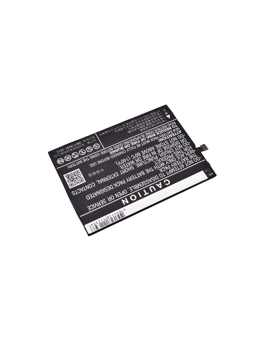 Battery for Lenovo Vibe X3 Lite, PB1-750N, K51c78 3.8V, 3200mAh - 12.16Wh