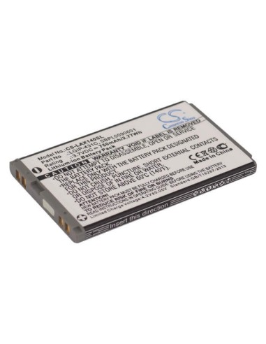 Battery for LG AX140, AX150, LX140 3.7V, 750mAh - 2.78Wh