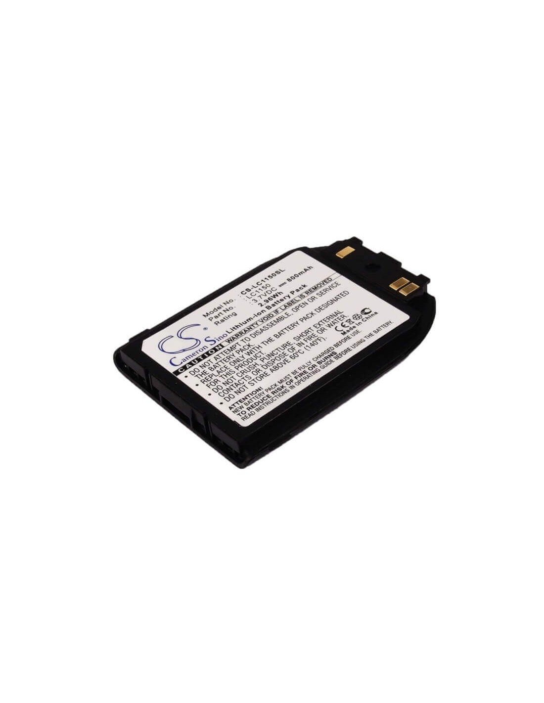 Battery for LG C1150 3.7V, 800mAh - 2.96Wh
