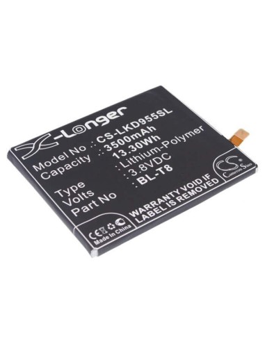 Battery for LG LS995, Chameleon, D950 3.8V, 3500mAh - 13.30Wh