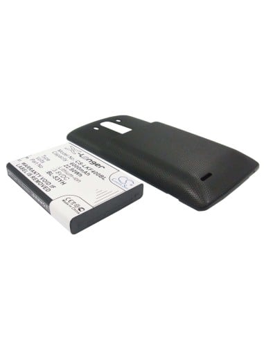 Battery for LG G3, D855, D855 LTE, black back cover 3.8V, 6000mAh - 22.80Wh