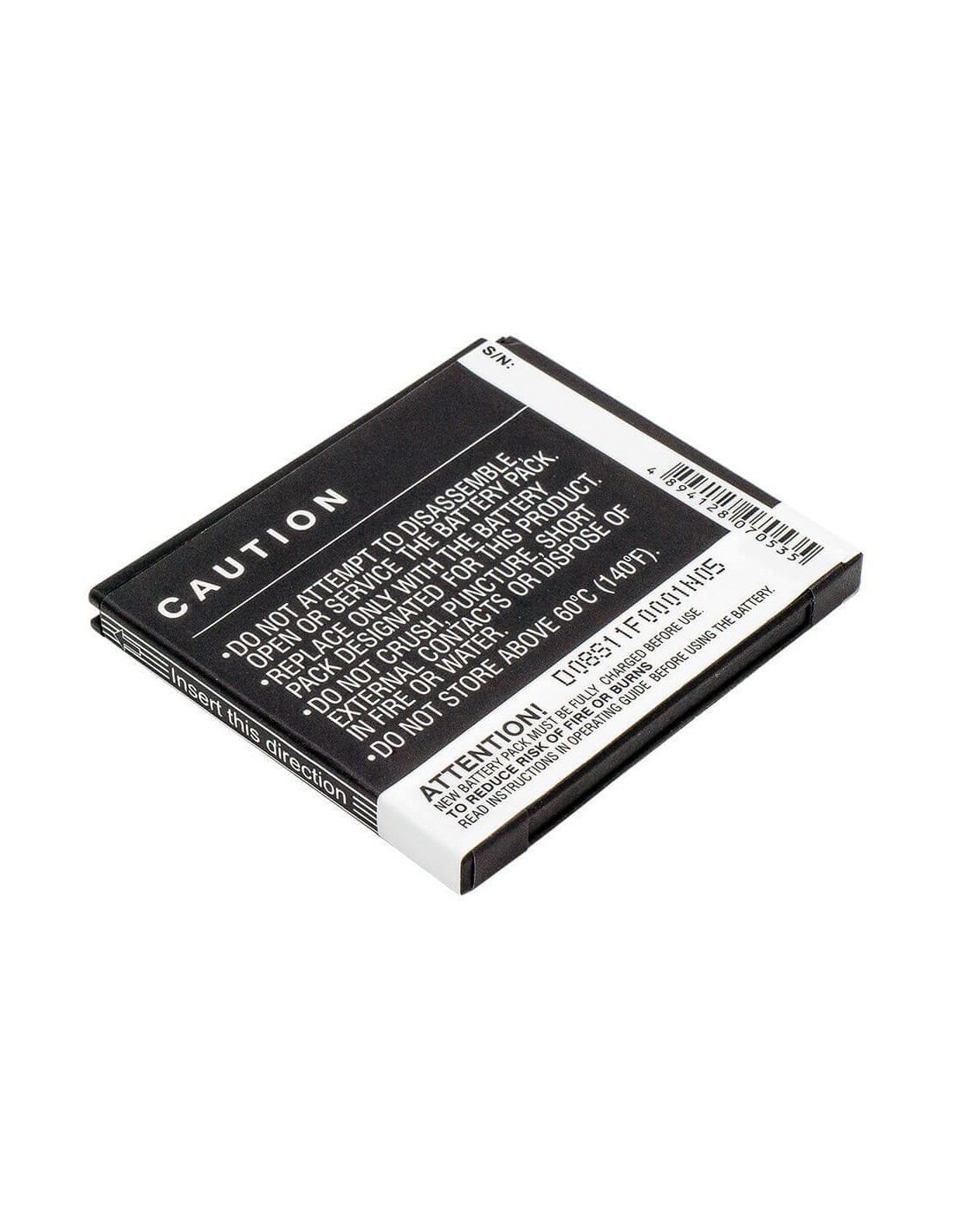 Battery for LG P990, Optimus 2X, Optimus Speed 3.7V, 1550mAh - 5.74Wh