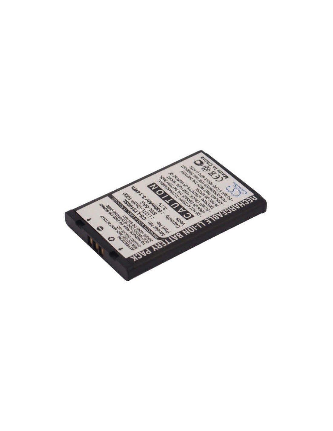 Battery for LG T5100, A7110, G920 3.7V, 850mAh - 3.15Wh