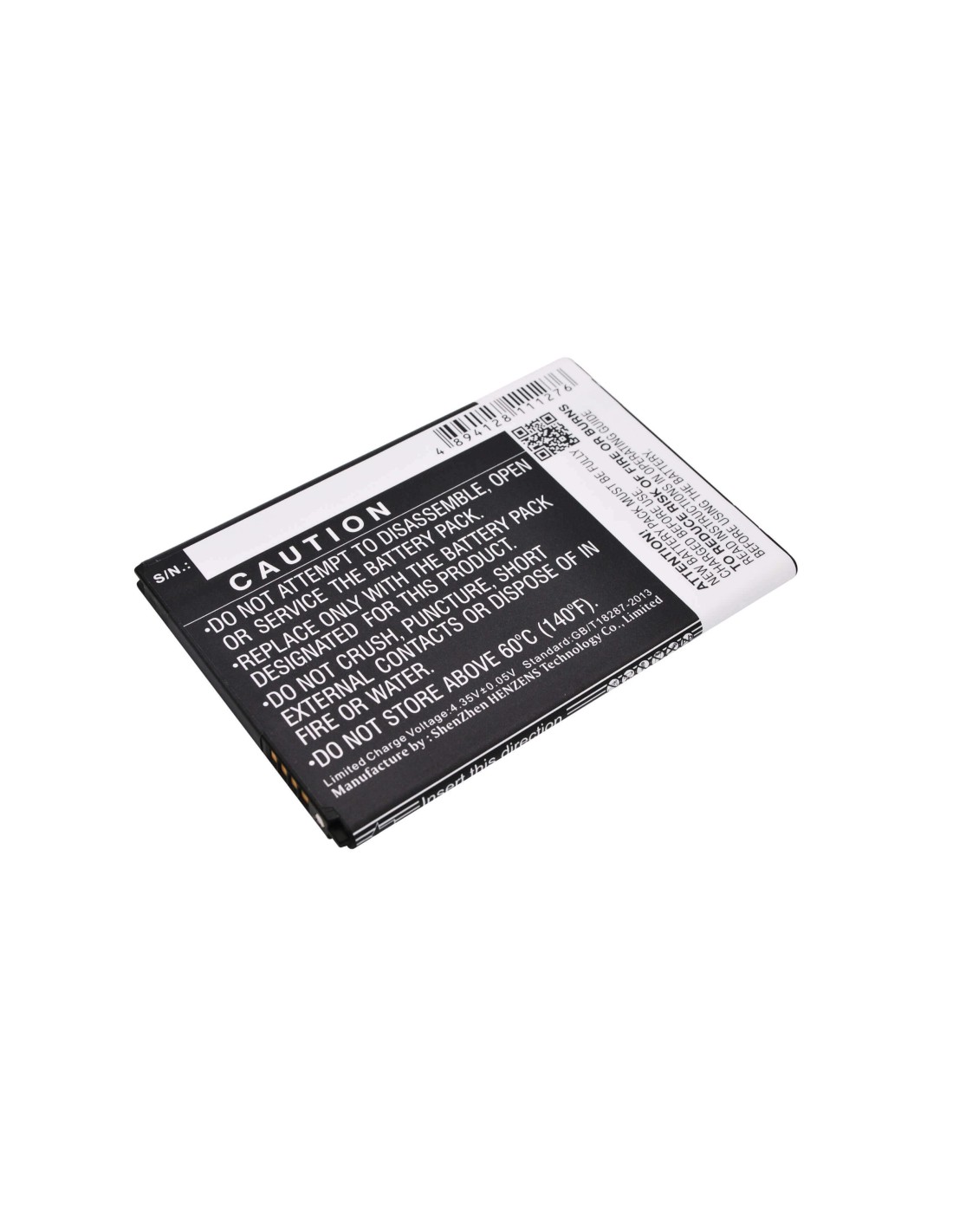 Battery for LG G Pro 2, D838, D837 3.8V, 3200mAh - 12.16Wh