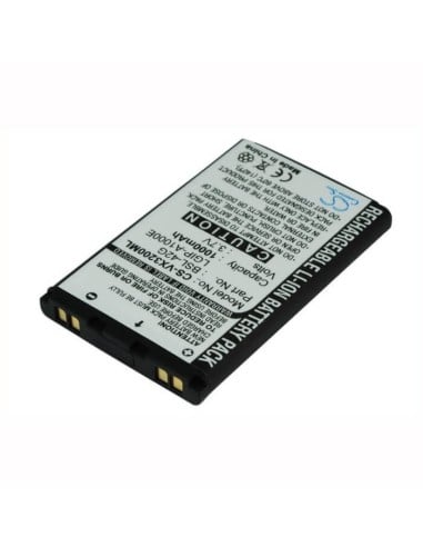 Battery for LG VX6100, VX4700, AX5000 3.7V, 1000mAh - 3.70Wh