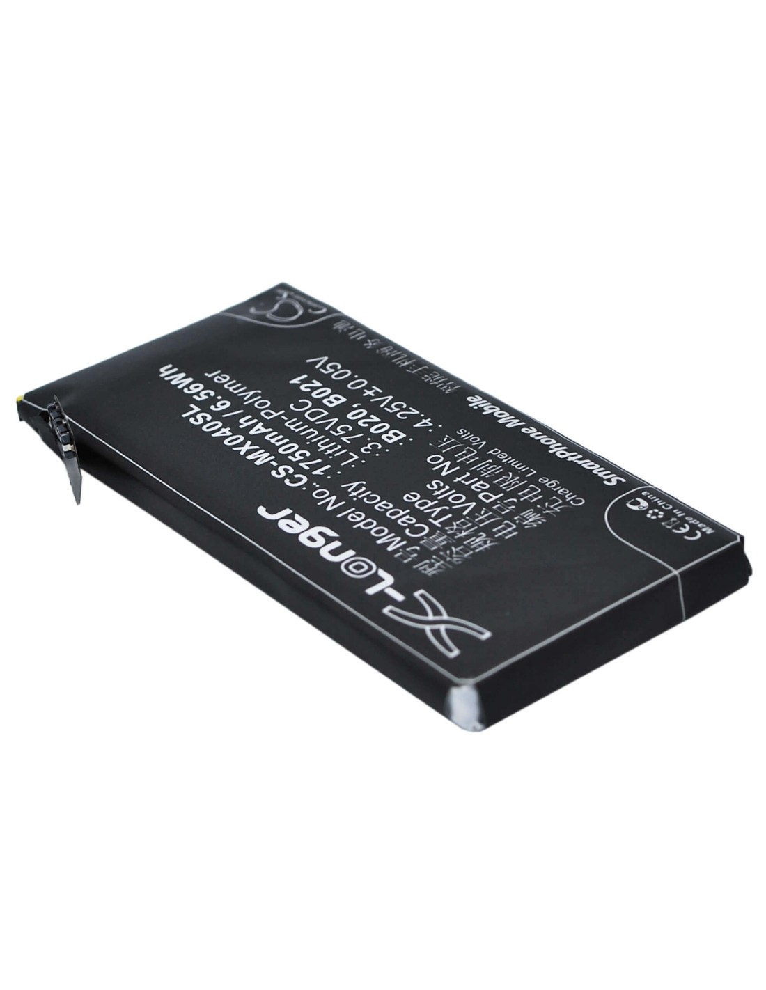 Battery for MeiZu MX2, M040, M045 3.75V, 1750mAh - 6.56Wh