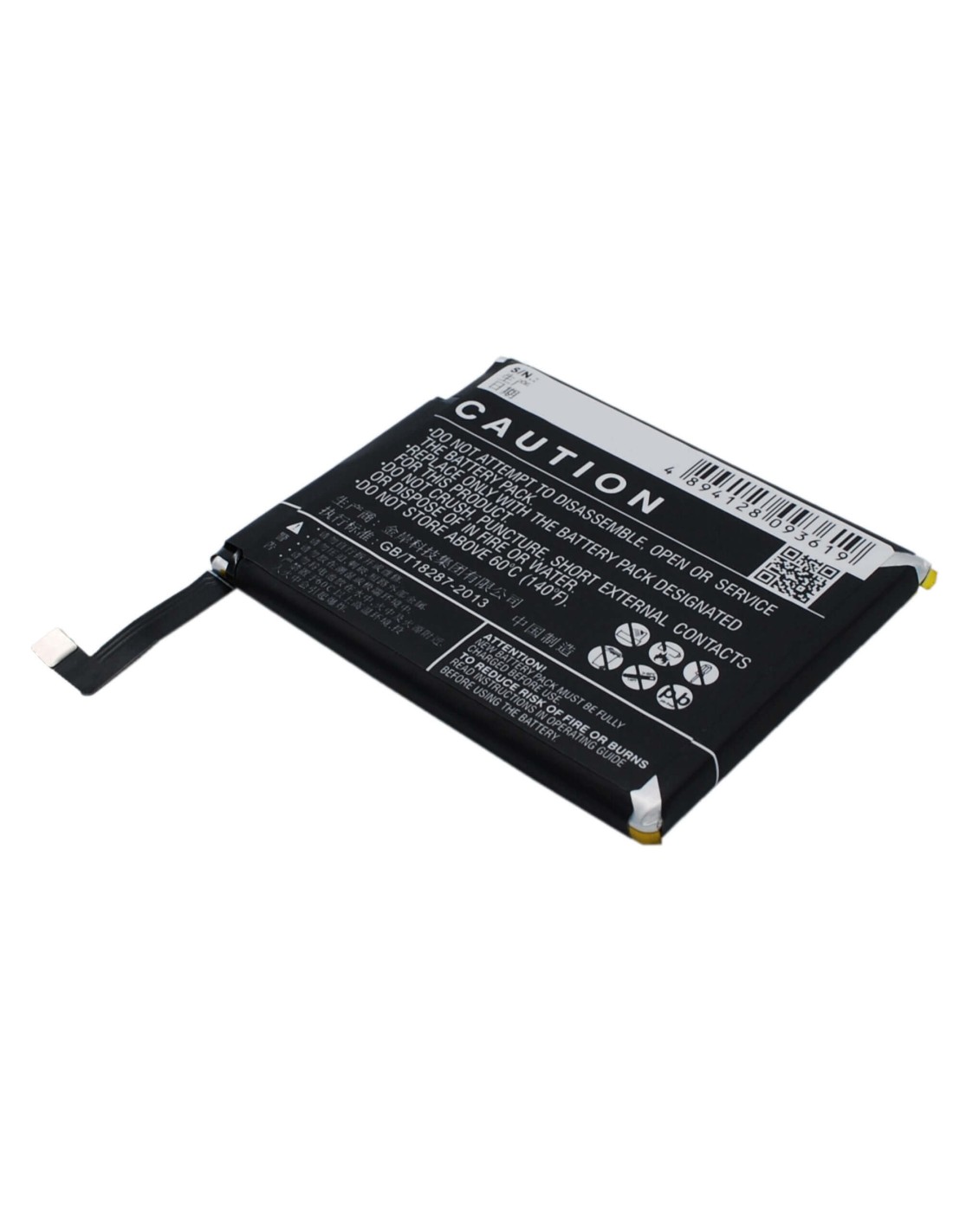 Battery for MeiZu MX4 3.8V, 3100mAh - 11.78Wh