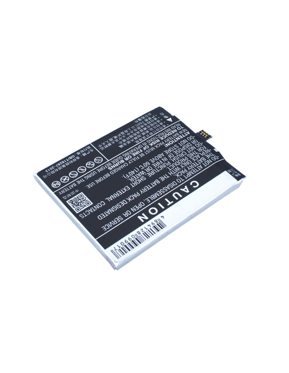 Battery for Meizu MX4 Pro, MX4SWDS0, M462U 3.8V, 3350mAh - 12.73Wh