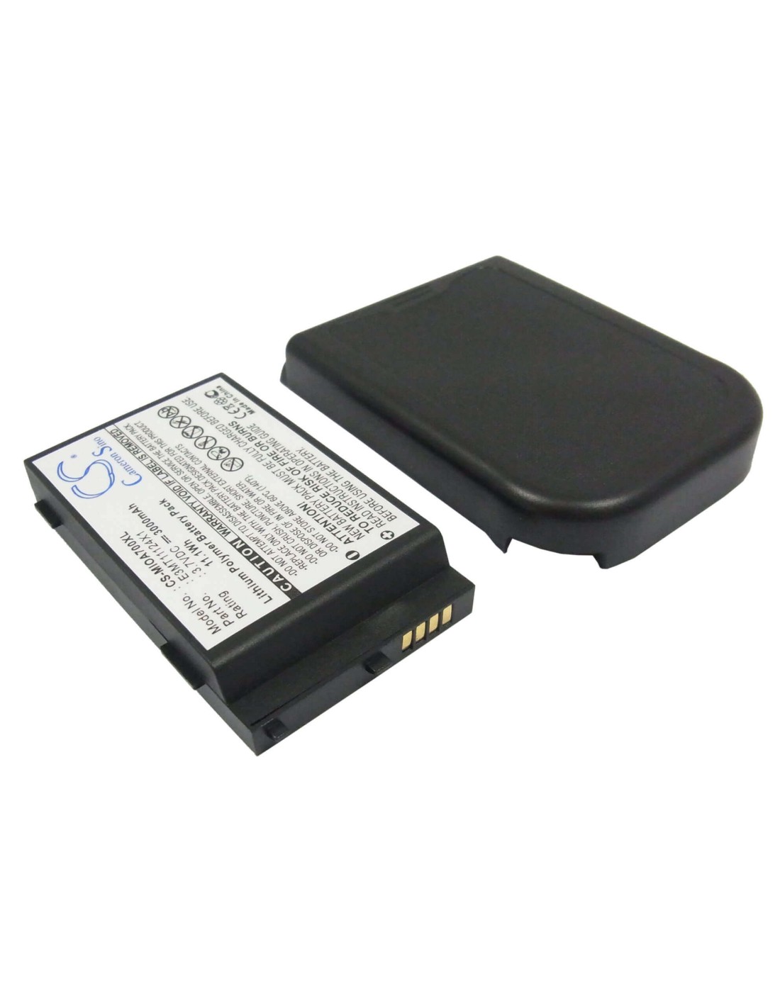 Battery for Mitac Mio A701 3.7V, 3000mAh - 11.10Wh