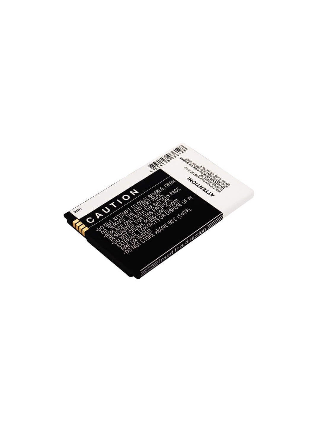 Battery for Motorola MB810, Droid X, ME811 3.7V, 1200mAh - 4.44Wh