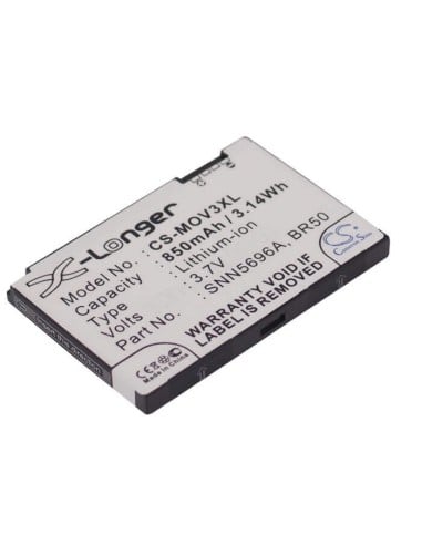 Battery for Motorola PEBL U6, Razr V3, Razr V3c 3.7V, 850mAh - 3.15Wh