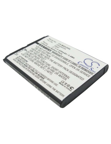 Battery for Motorola QA30, Hint QA30, Eco A45 3.7V, 930mAh - 3.44Wh