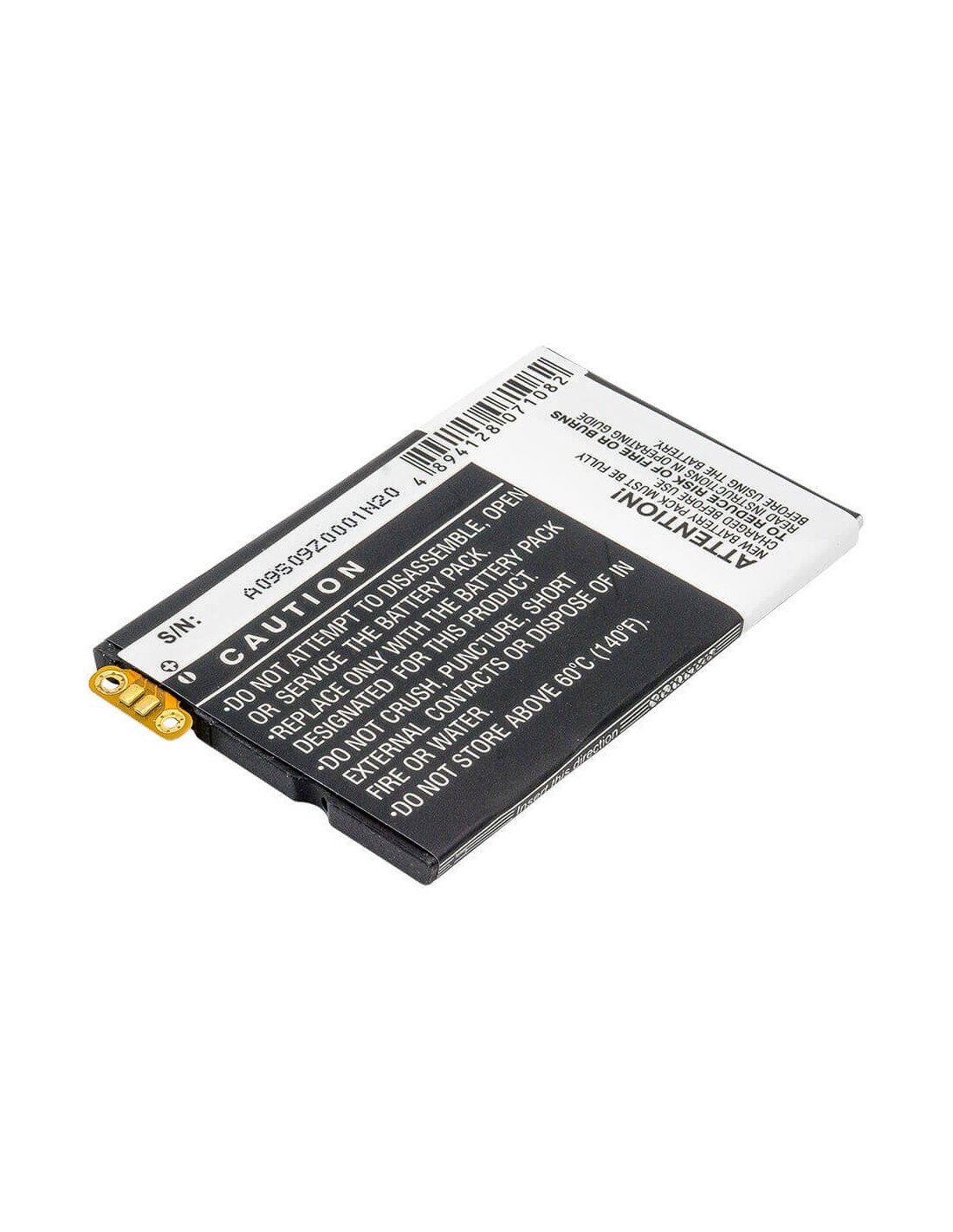 Battery for Motorola Droid 4, XT894, P893 3.7V, 1730mAh - 6.40Wh