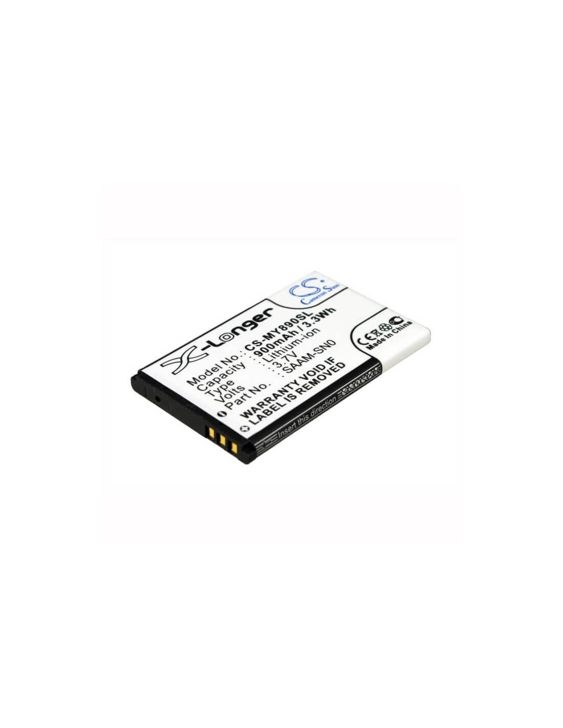 Battery for MYPHONE 3350 3.7V, 900mAh - 3.33Wh